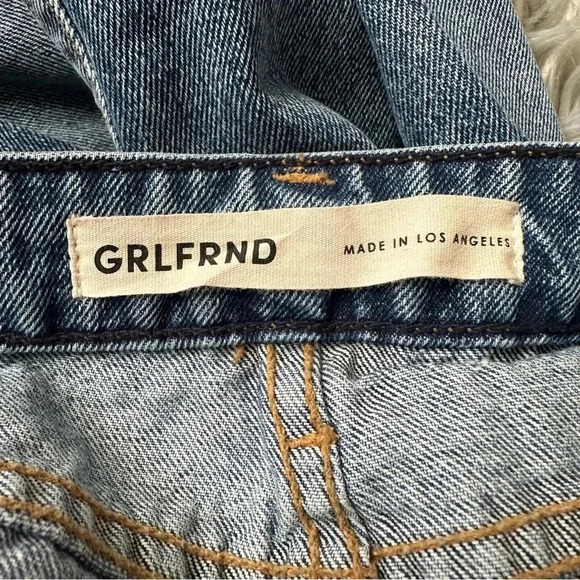 GRLFRND Kate Low Rise Slim Crop in Hidden Hills Size 29 NWT - Picture 7 of 14